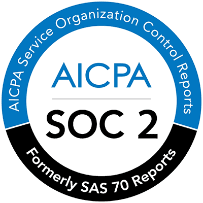 AICPA SOC 2 Type 2 certification mark